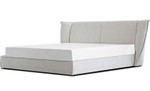 Aviator Upholstered Platform Bed - King by Mobital