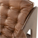 Halston Tufted Sling Chair - Heirloom Sienna Leather by Four Hands