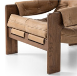 Halston Tufted Sling Chair - Palermo Drift Leather by Four Hands