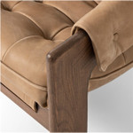 Halston Tufted Sling Chair - Palermo Drift Leather by Four Hands