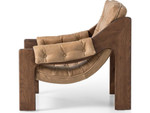 Halston Tufted Sling Chair - Palermo Drift Leather by Four Hands
