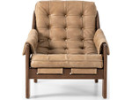 Halston Tufted Sling Chair - Palermo Drift Leather by Four Hands