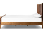 Salado King Panel Bed - Heirloom Sienna Leather by Four Hands