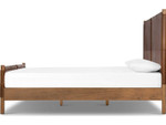 Salado Queen Panel Bed - Heirloom Sienna Leather by Four Hands