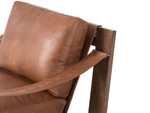 Cesar Accent Chair - Heirloom Sienna Leather by Four Hands