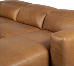 Radley Power Recliner 3 - PC Sectional Sofa w/ RAF Chaise - Sonoma Butterscotch Leather by Four Hands