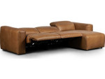 Radley Power Recliner 3 - PC Sectional Sofa w/ RAF Chaise - Sonoma Butterscotch Leather by Four Hands