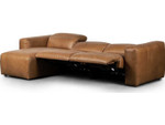 Radley Power Recliner 3 - PC Sectional Sofa w/ LAF Chaise - Sonoma Butterscotch Leather by Four Hands