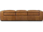 Radley Power Reclining 3-PC Sectional Sofa - Sonoma Butterscotch Leather by Four Hands
