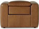 Radley Power Reclining Armchair - Sonoma Butterscotch Leather by Four Hands