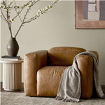 Radley Power Reclining Armchair - Sonoma Butterscotch Leather by Four Hands Lifestyle