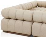 Roma Outdoor 5-PC Sectional Sofa - Hayes Cream by Four Hands