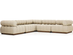 Roma Outdoor 5-PC Sectional Sofa - Hayes Cream by Four Hands