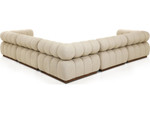 Roma Outdoor 5-PC Sectional Sofa - Hayes Cream by Four Hands
