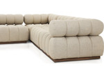 Roma Outdoor 5-PC Sectional Sofa - Hayes Cream by Four Hands