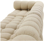 Roma Outdoor 4-PC Sectional Sofa + Ottoman - Hayes Cream by Four Hands