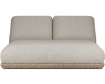 Evander Outdoor Double Chaise Lounge - Ramiro Ecru by Four Hands