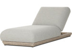 Evander Outdoor Chaise Lounge - Ramiro Ecru by Four Hands