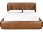 Ronaldo King Bed - Sonoma Chestnut Leather by Four Hands