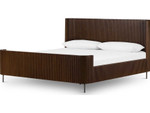 Fletcher King Bed - Terra Brown Oak by Four Hands