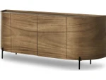 Lunas Sideboard - Gold Guanacaste Sculpted Silhouette by Four Hands