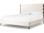 Anderson King Platform Bed - Knoll Natural Performance Fabric by Four Hands