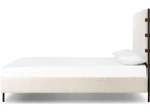 Anderson Queen Platform Bed - Knoll Natural Performance Fabric by Four Hands