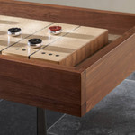 District Eight Large Shuffleboard Table - Smoked Oak by Four Hands
