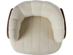 Doss Swivel Chair - Altro Snow by Four Hands