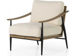 Kennedy Chair - Kerbey Ivory Performance Fabric by Four Hands