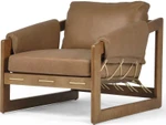 Dustin Accent Chair - Palermo Cognac Leather by Four Hands