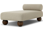 Leilani Outdoor Chaise - Alessi Buff by Four Hands