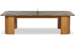 Vella Ping Pong Table - Smoked Oak Veneer by Four Hands