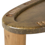 Vella Poker Table - Smoked Oak Veneer by Four Hands