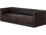 Phillip Sofa - Heirloom Cigar Leather by Four Hands