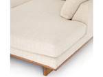 Everly 2-PC RAF Sectional Sofa 70" - Irving Taupe Performance Fabric by Four Hands