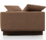 Everly Tete A Tete Chaise - Antwerp Cafe Performance Fabric by Four Hands