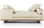 Everly Tete A Tete - Irving Taupe Performance Fabric by Four Hands