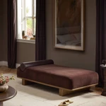 Teia Chaise - Monte Chocolate by Four Hands Lifestyle