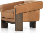 Cairo Accent Chair - Palermo Cognac Leather by Four Hands