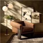 Cairo Accent Chair - Palermo Cognac Leather by Four Hands Lifestyle