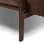 Fawkes Bench Vintage Sienna - Crypton Nomad Mushroom Performance Fabric by Four Hands