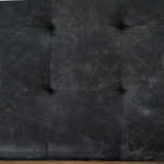 Oxford Large Coffee Table -Rialto Ebony Leather by Four Hands