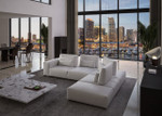 Florida Sectional Sofa (White) by Whiteline Modern Living lifestyle