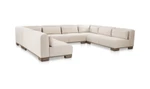 June U Shaped Modular Sectional - Oatmeal by Moe's Home Collection