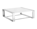 Dalton Coffee Table High Gloss White) by Sunpan Modern Home