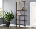 Dalton Bookcase (Black) by Sunpan Modern Home lifestyle