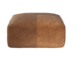 Elio Ottoman (Cognac Leather) by Sunpan Modern Home