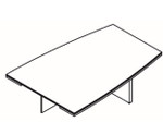 Status Modular Meeting Table X8 ending element by MDD Office Furniture