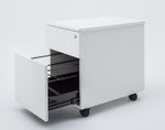 Standard Mobile Pedestals w/ File Drawer No Handles by MDD Office Furniture